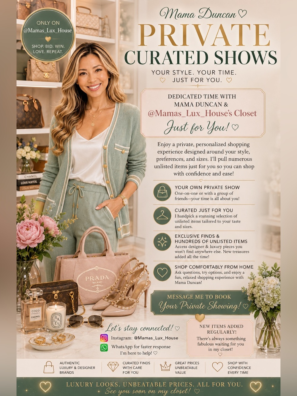 ✨💗 Personal Shopping Experience — Curated Specifically for YOU 🛍️✨